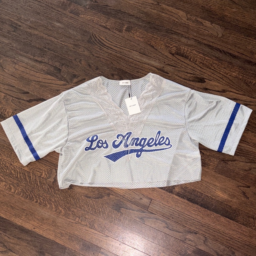 Los Angeles cropped jersey